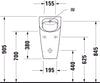 Duravit Soleil urinal - utan spolkant